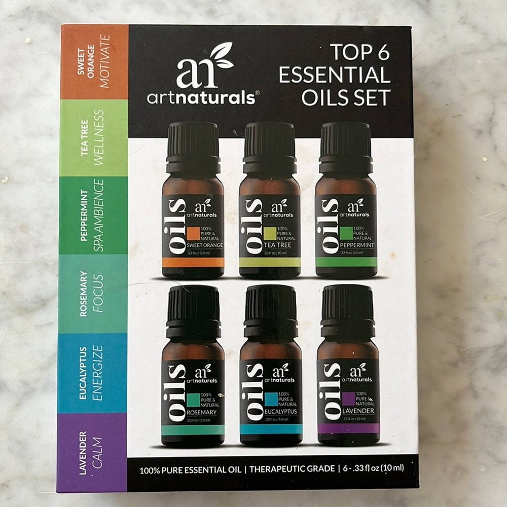 Art Naturals Essential oils Brand in box